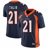 Nike Denver Broncos #21 Aqib Talib Navy Blue Alternate NFL Vapor Untouchable Limited Jersey,baseball caps,new era cap wholesale,wholesale hats